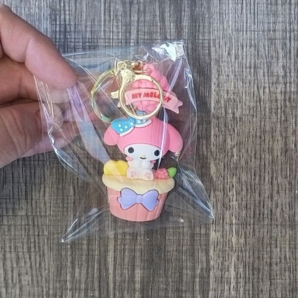 #7123 Hello Kitty & Friends My Melody PVC Keychain